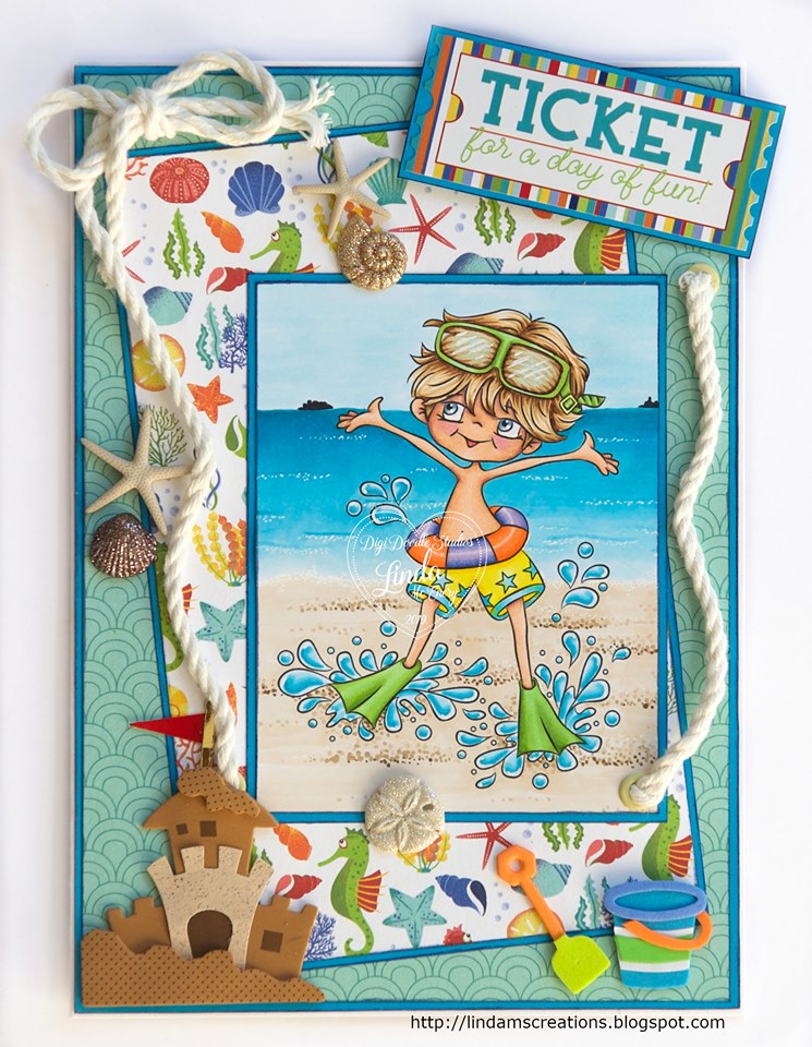 Splashin Ryan Digi Stamp