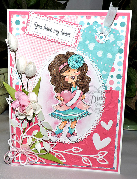 Sweet Carlina Digi Stamp