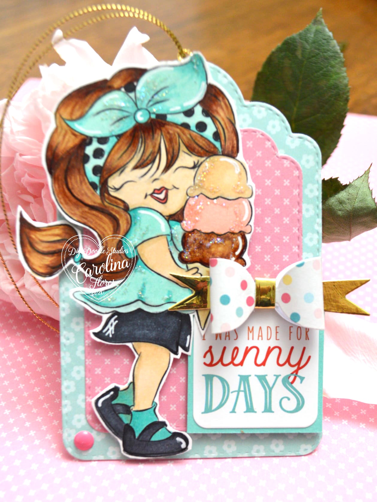 Tori Triple Scoop Digi Stamp