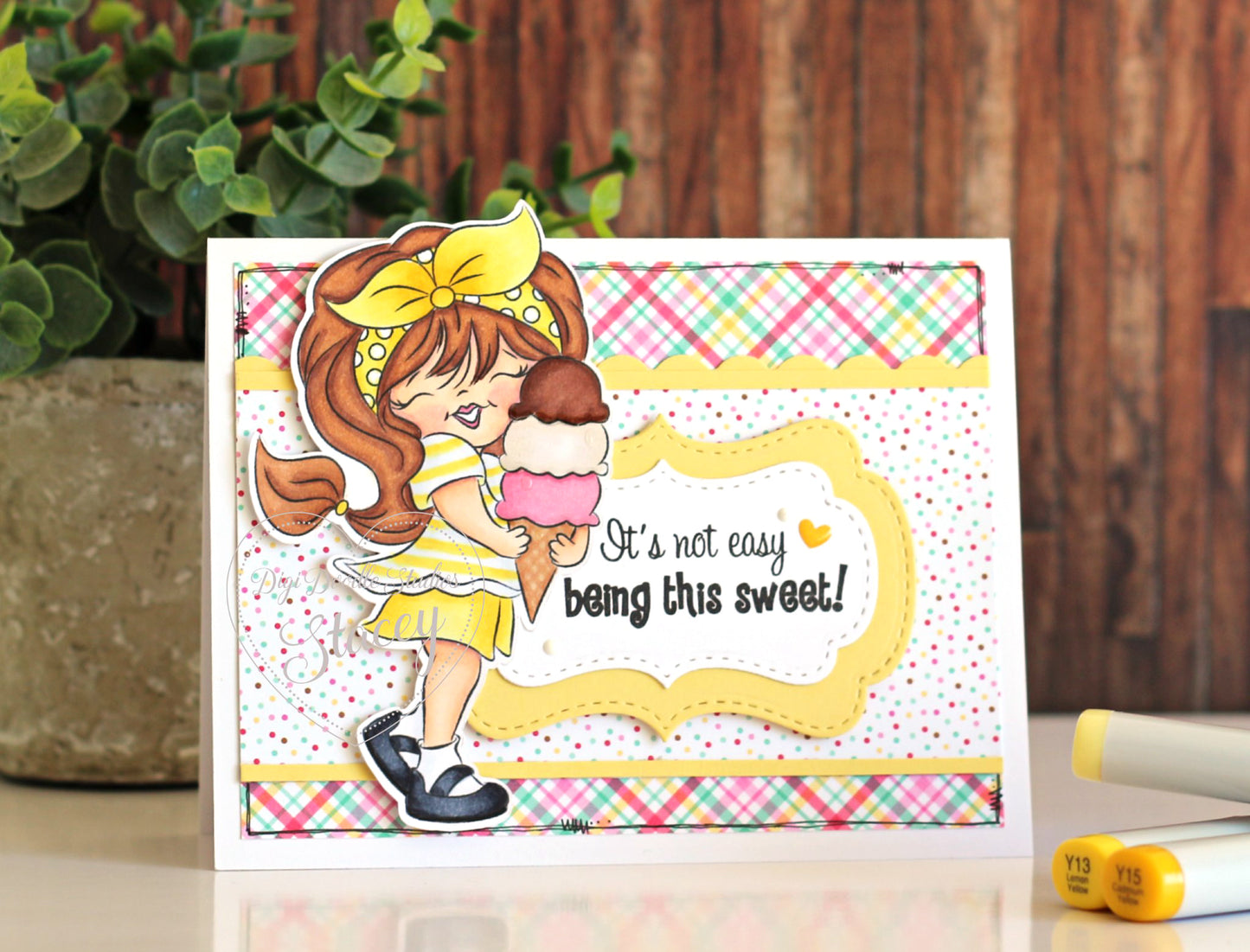 Tori Triple Scoop Digi Stamp