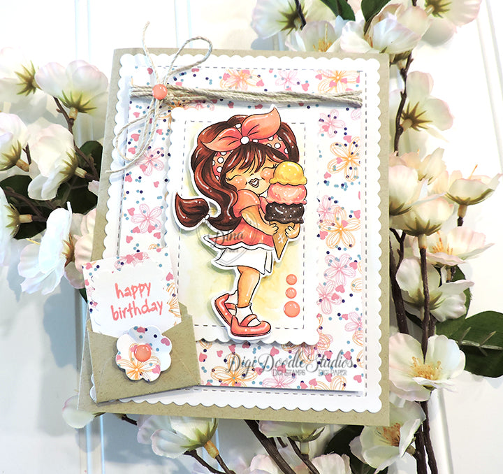 Tori Triple Scoop Digi Stamp