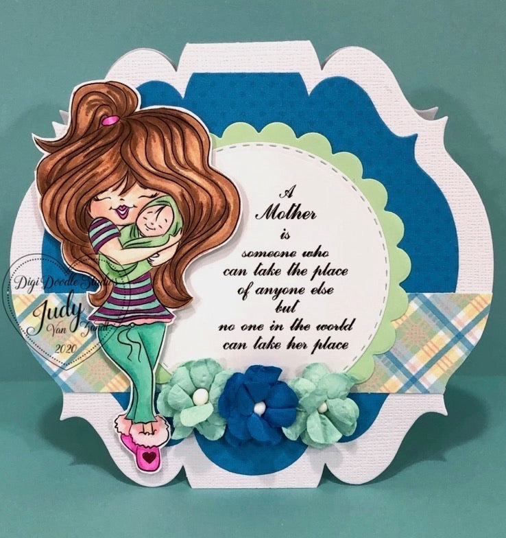 New Mom Digi Stamp