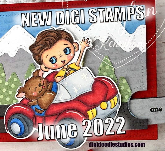 New June Digi Stamps