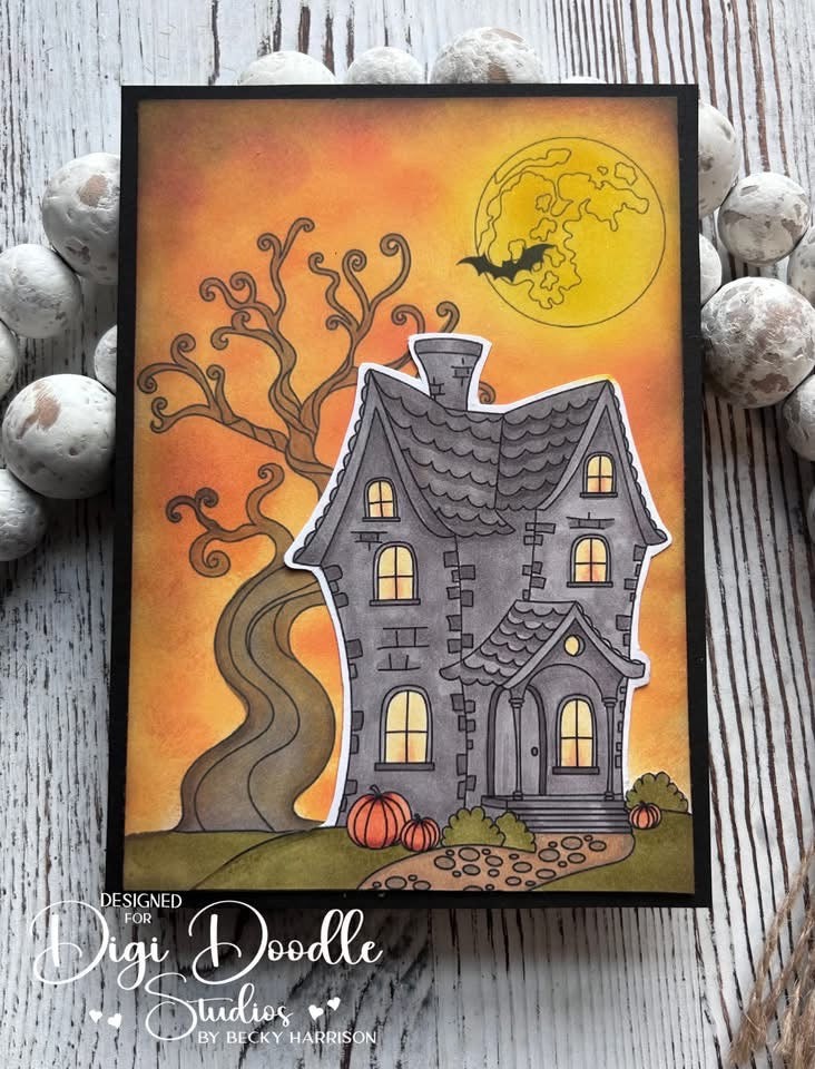 Halloween Scene Builder Digi Bundle