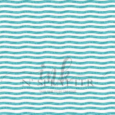 Wavy Stripes Stencil