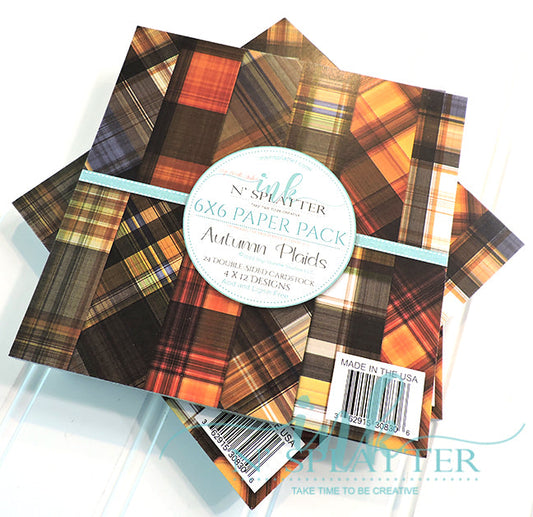 Autumn Plaid 6x6 Paper Pad