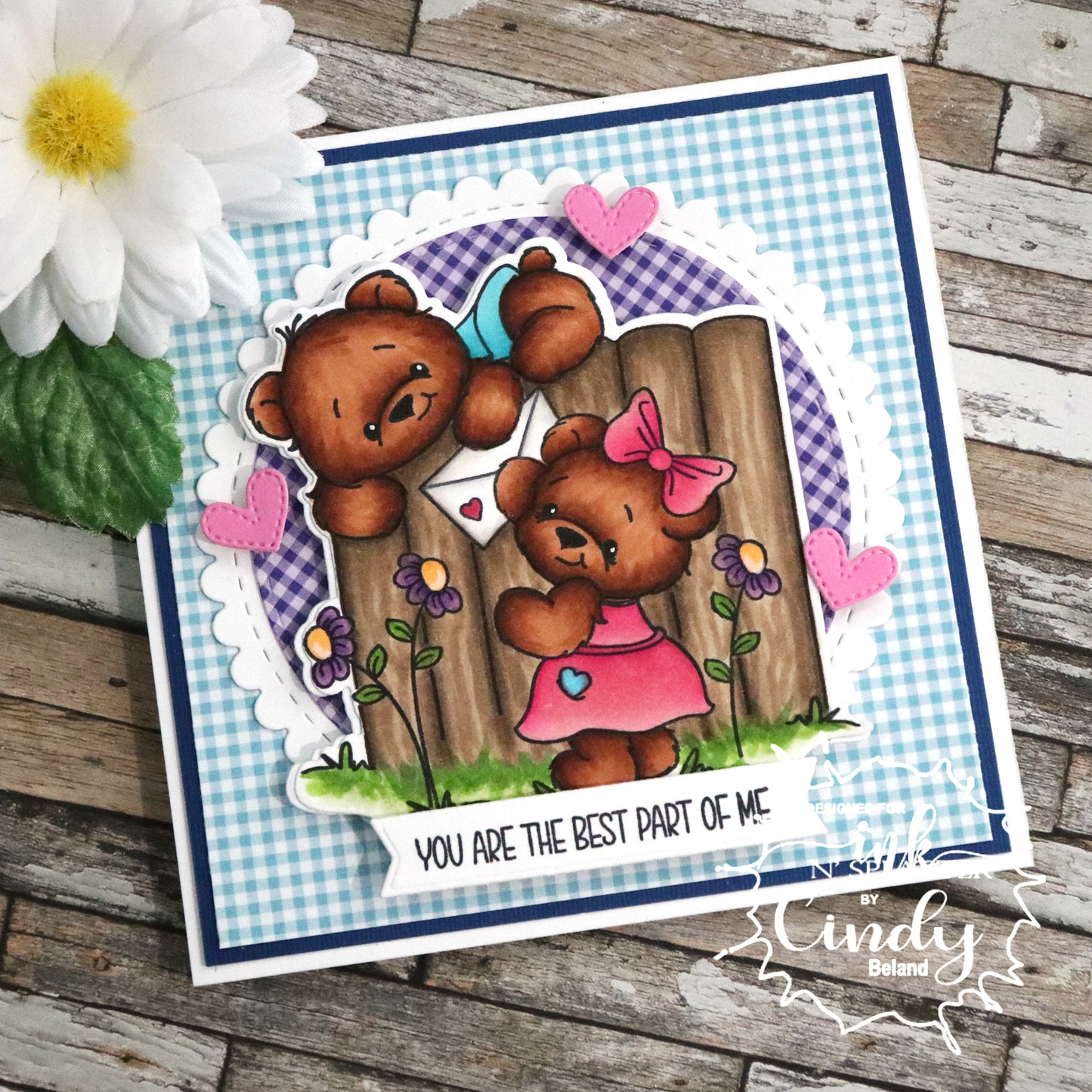 Beary Secret Crush Stamp Set