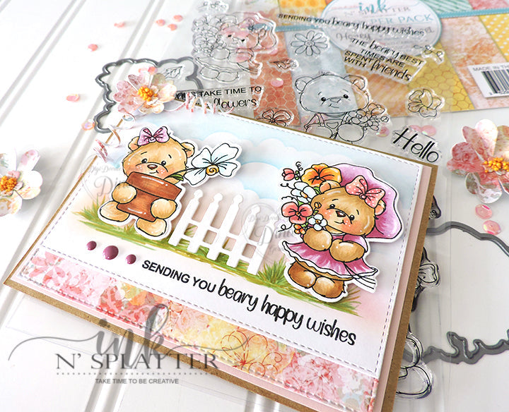 Beary Wishes Die Set