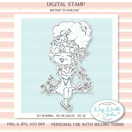 Birdy Digi Stamp