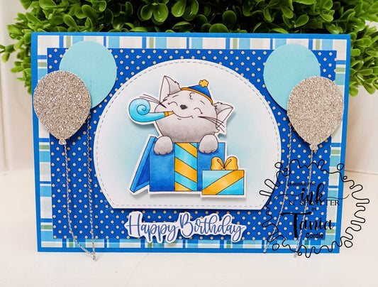 Birthday Kitties Stamp Set