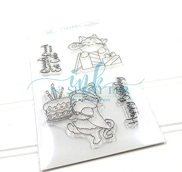 Birthday Kitties Stamp Set