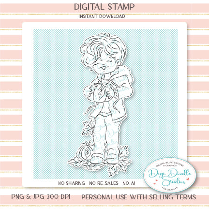 Booker Autumn Digi Stamp