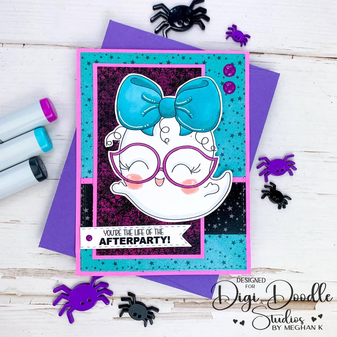 Bubbles La Boo Digi Stamp