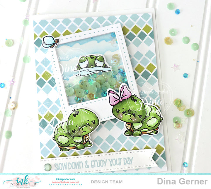 Pond Life Pairables Stamp Set