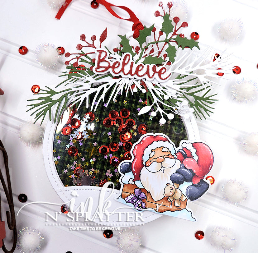 Jolly Santas Stamp Set