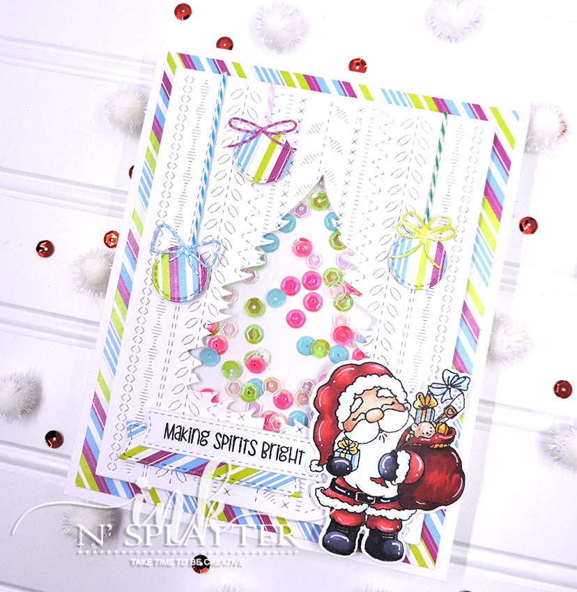 Jolly Santas Stamp Set