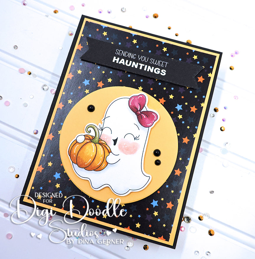 Friendly Ghosts Digi Stamp Bundle