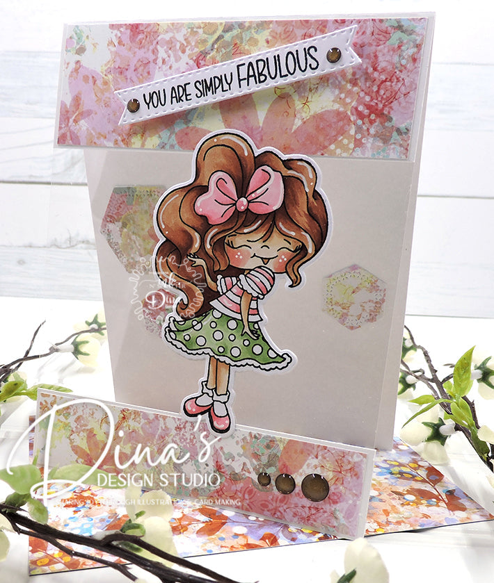Felicia Fab Girl Stamp Set
