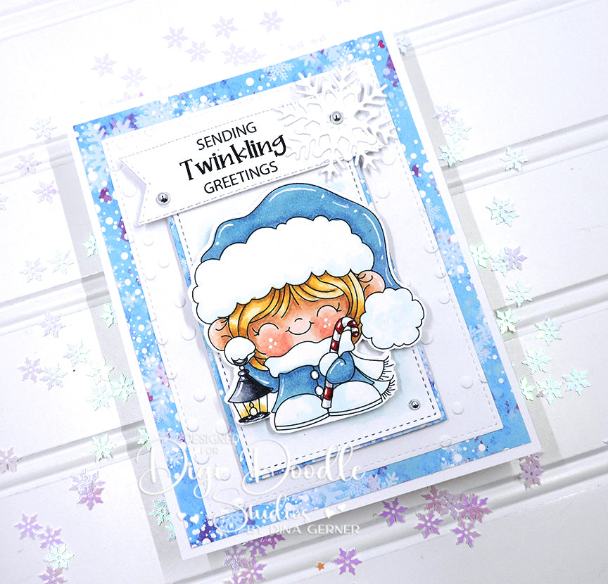 Jingle Jay Christmas Digi Stamp