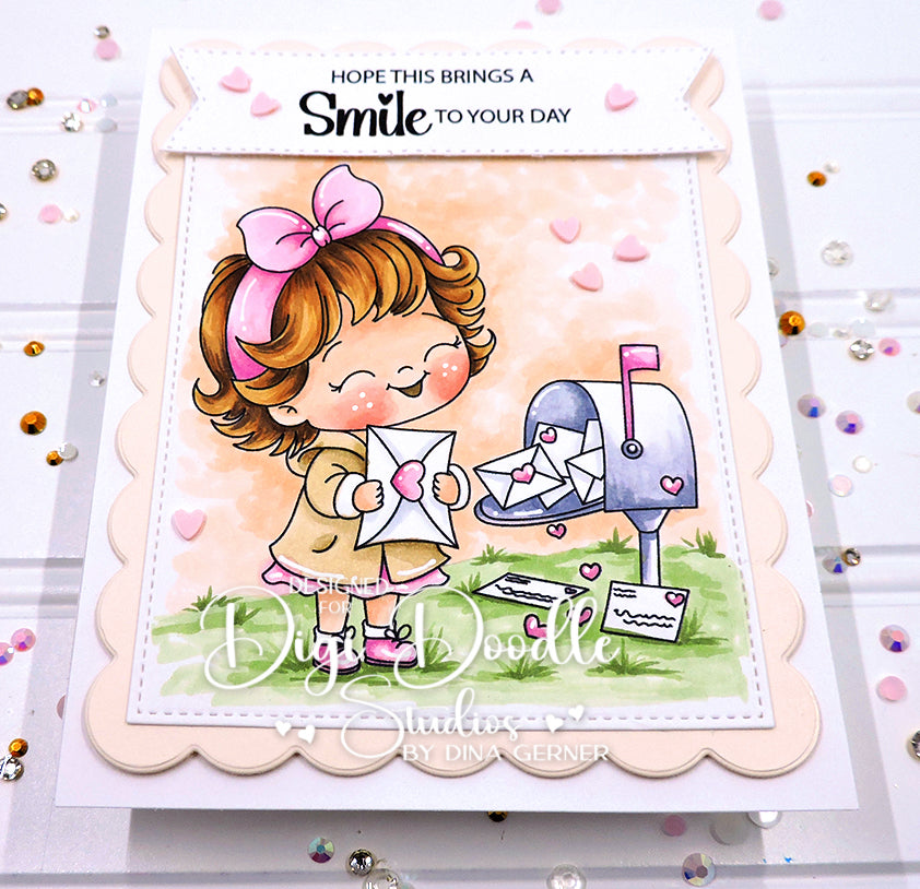 LuLu's Love Letters Digi Stamp