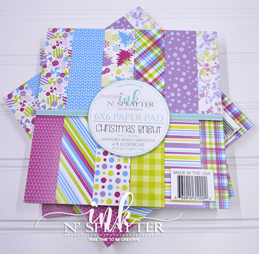 Christmas Bright 6x6 Pattern Paper Pad
