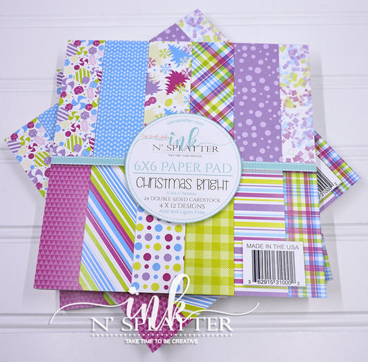 Christmas Bright 6x6 Pattern Paper Pad
