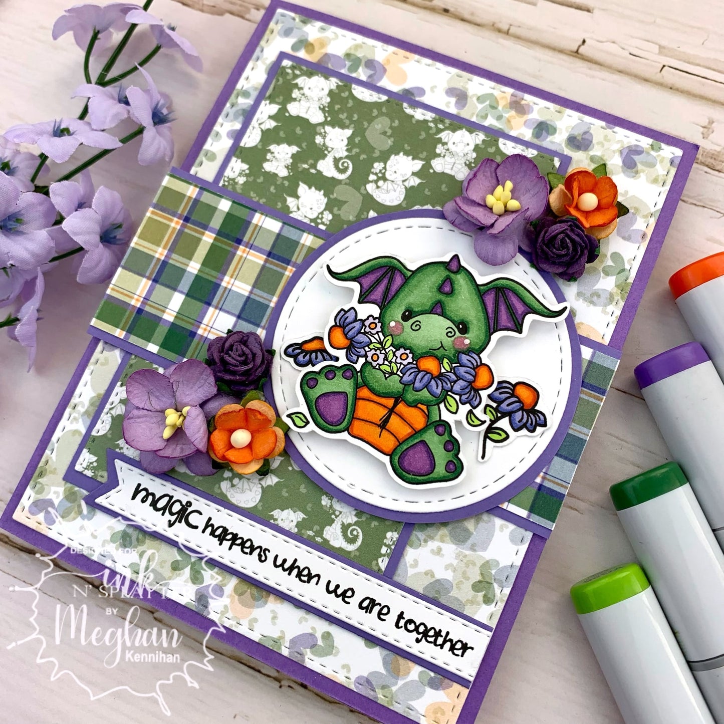 Clubby Dragons Stamp Set