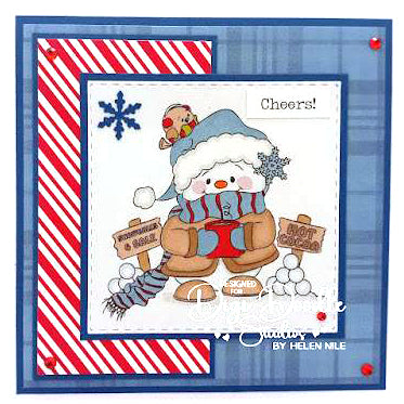 Cocoa's Snowballs For Sale Digi Stamp