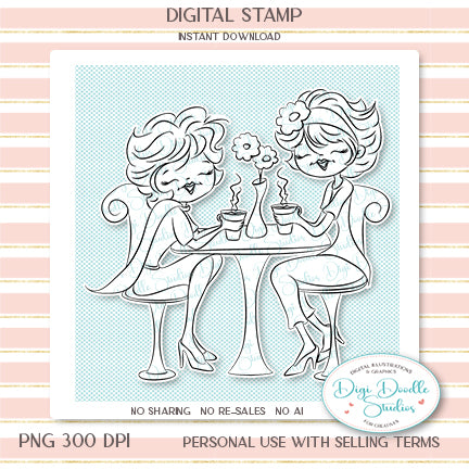 Coffee Confidential Digi Stamp