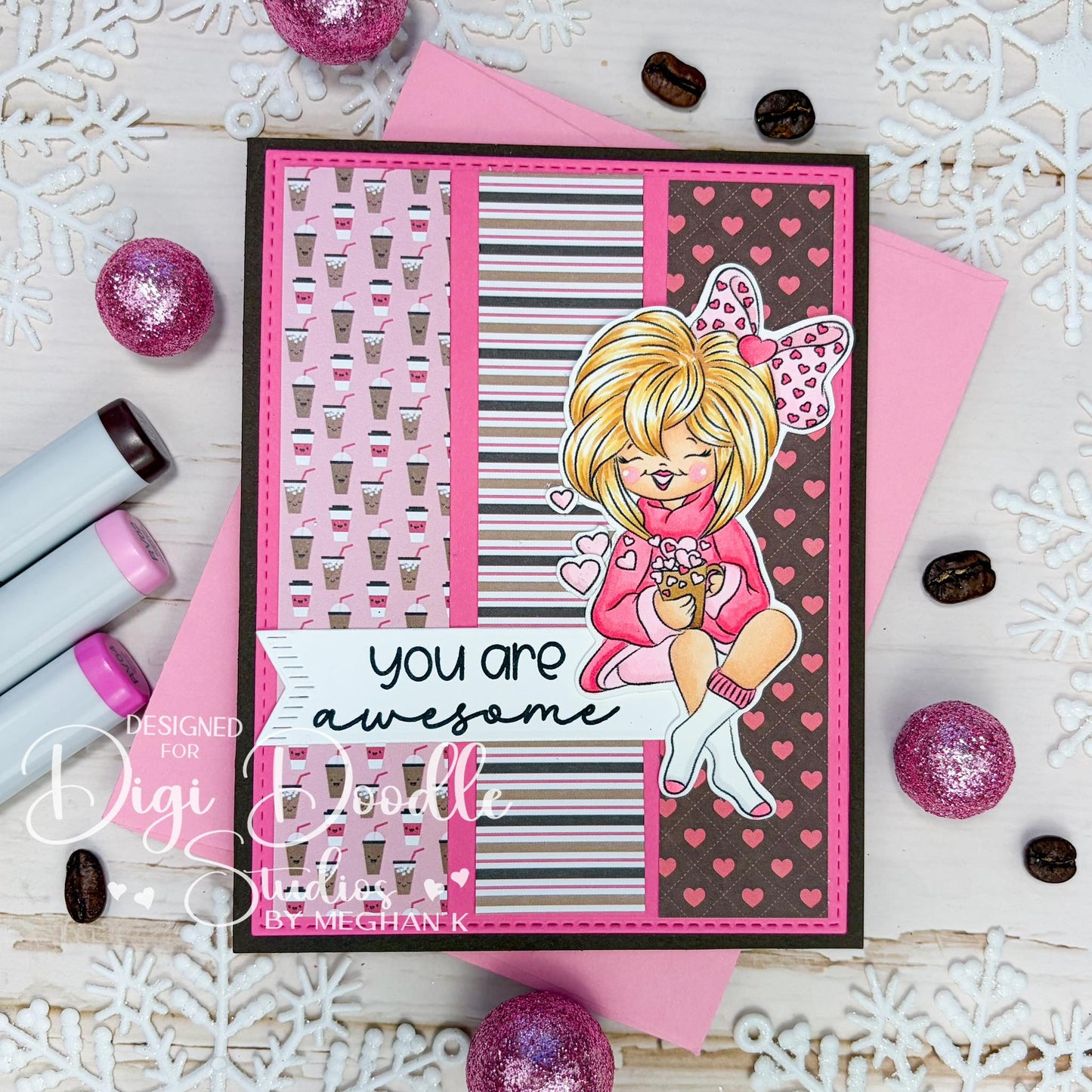 Cup of Love Digi Stamp