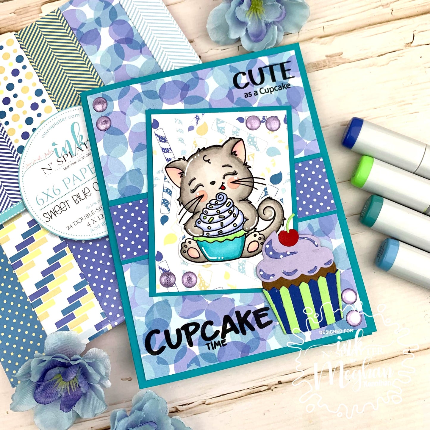 Cupcake Kitties Stamp Set