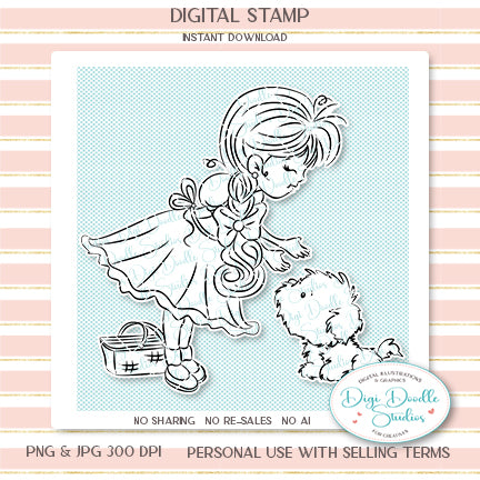 Dalili and Teah Digi Stamp