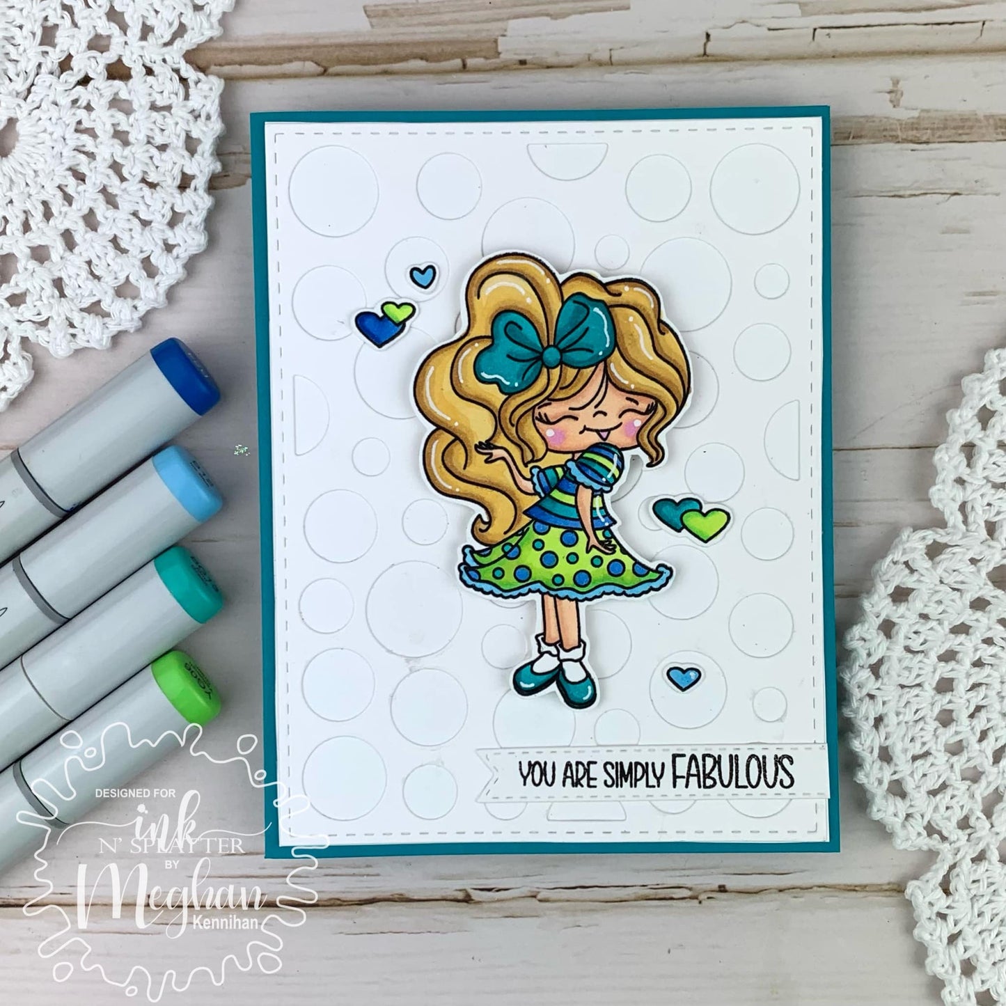 Felicia Fab Girl Stamp Set