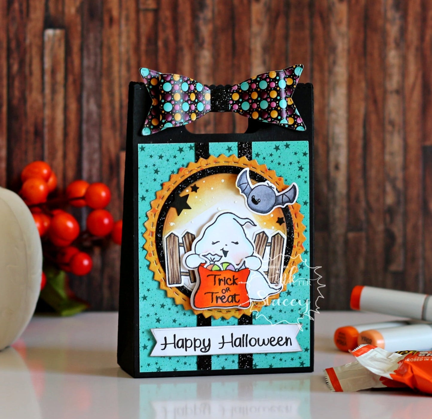Ghostly Haunts Pairables Stamp Set