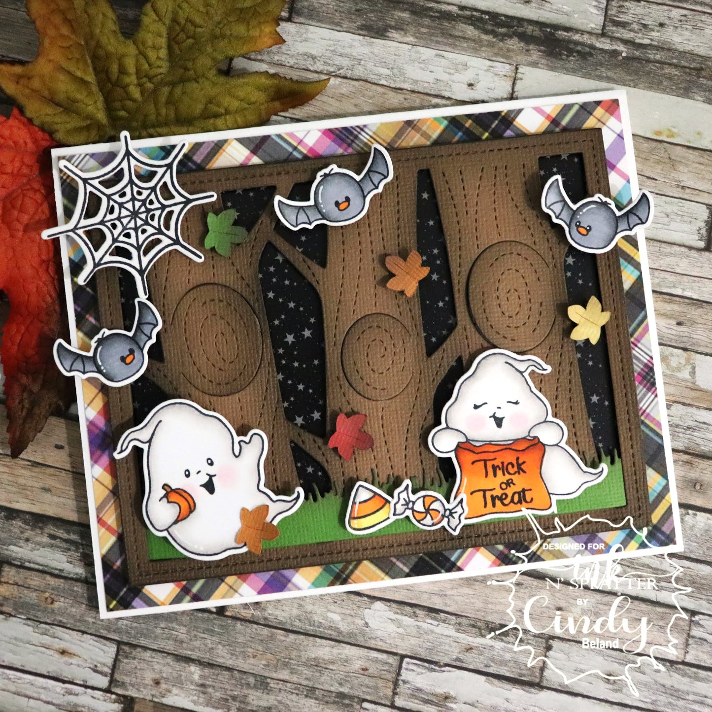 Ghostly Haunts Pairables Stamp Set