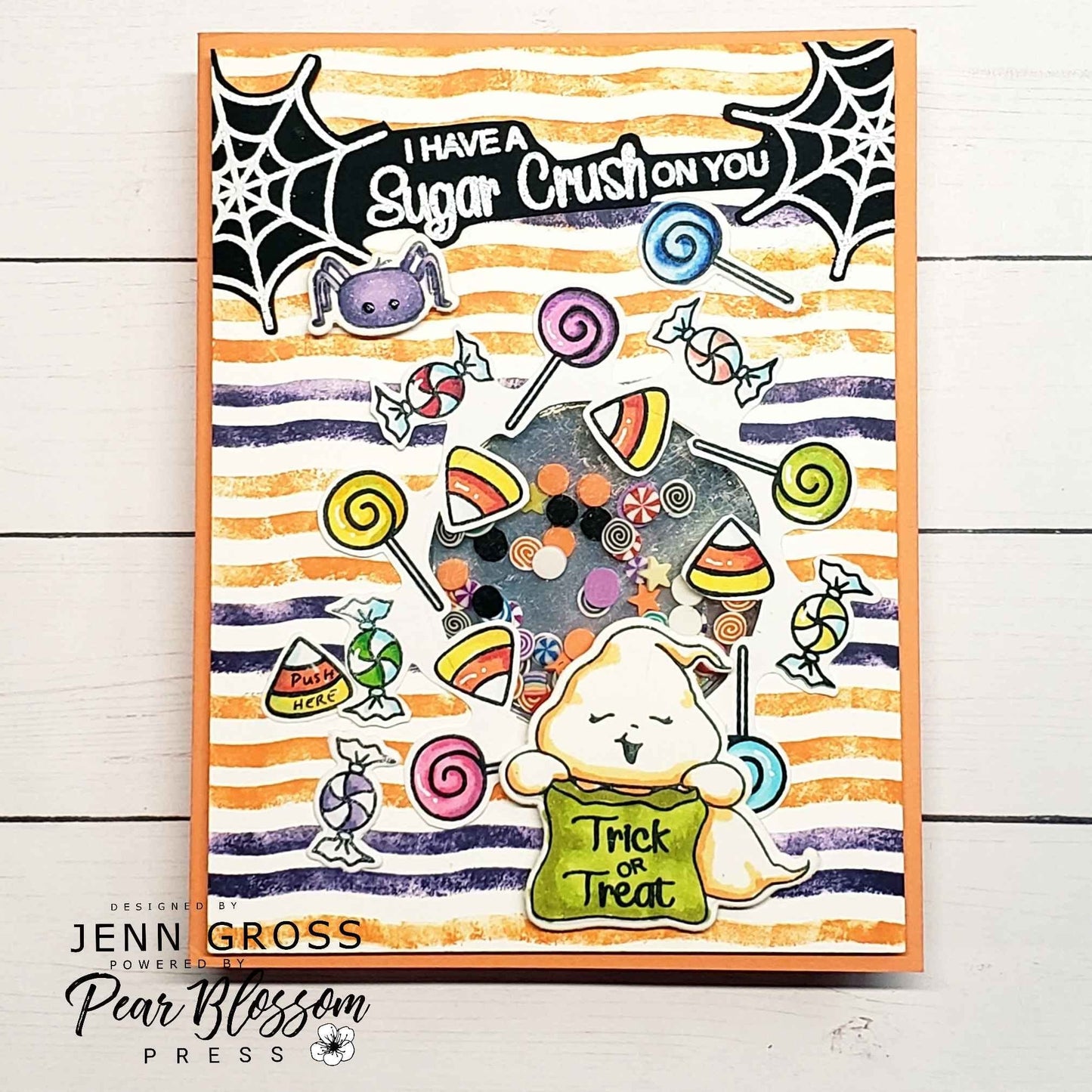 Ghostly Haunts Pairables Stamp Set
