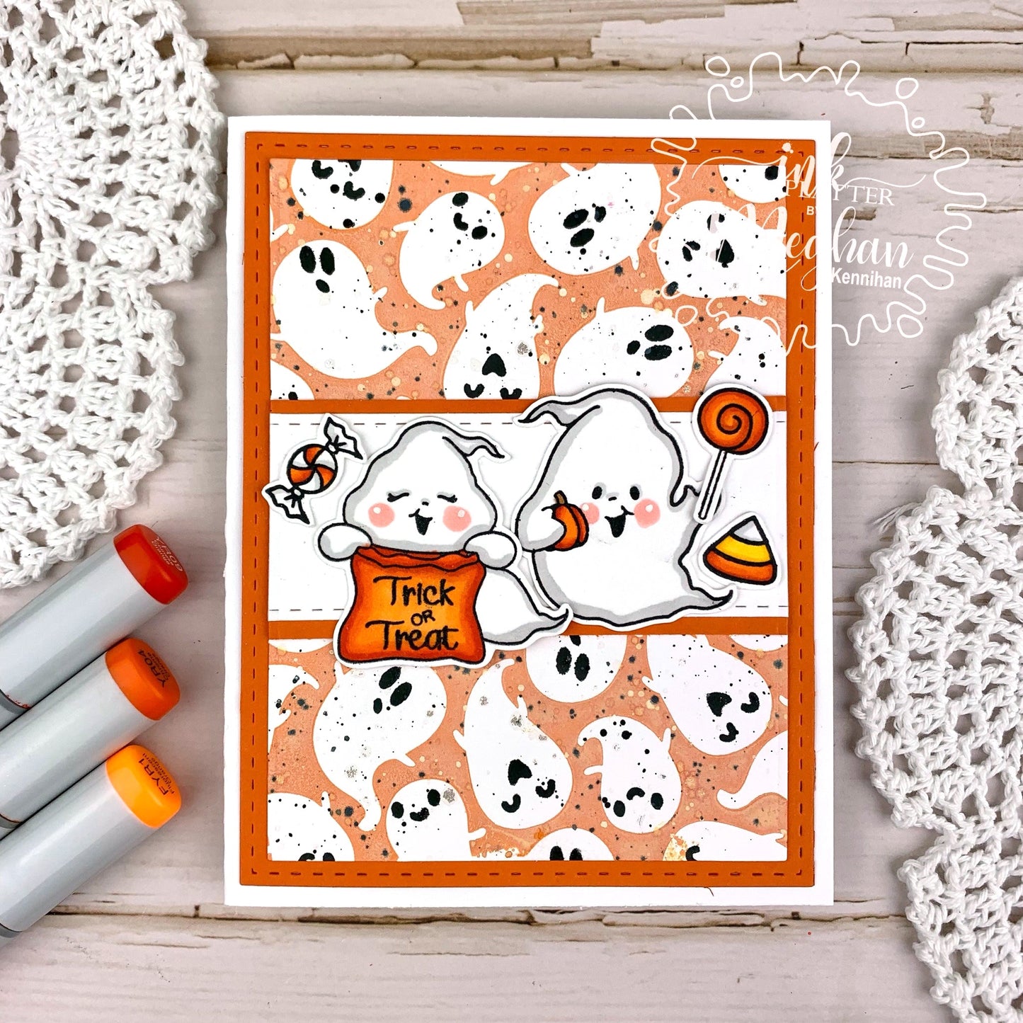 Ghostly Haunts Pairables Stamp Set