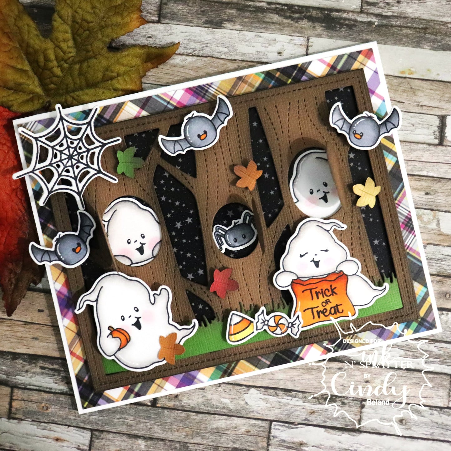 Ghostly Haunts Pairables Stamp Set
