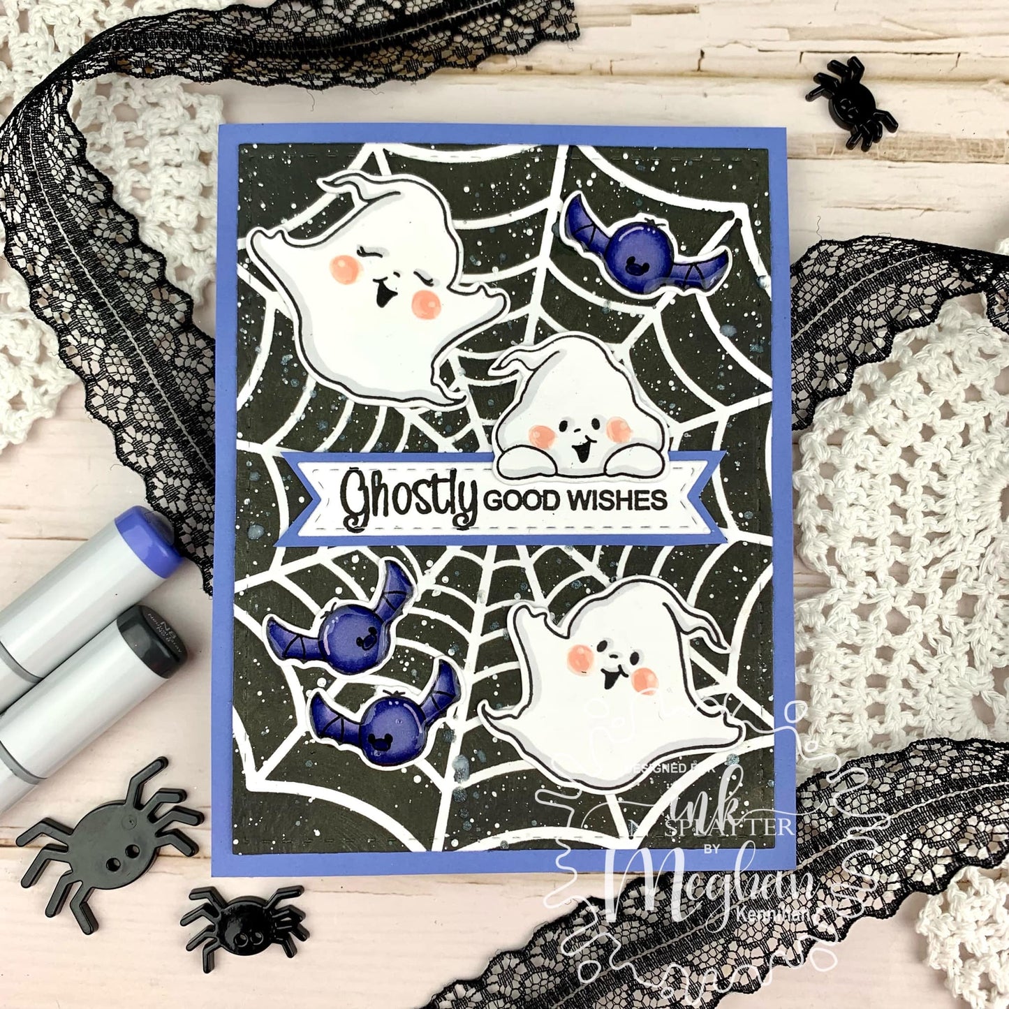 Ghostly Haunts Pairables Stamp Set