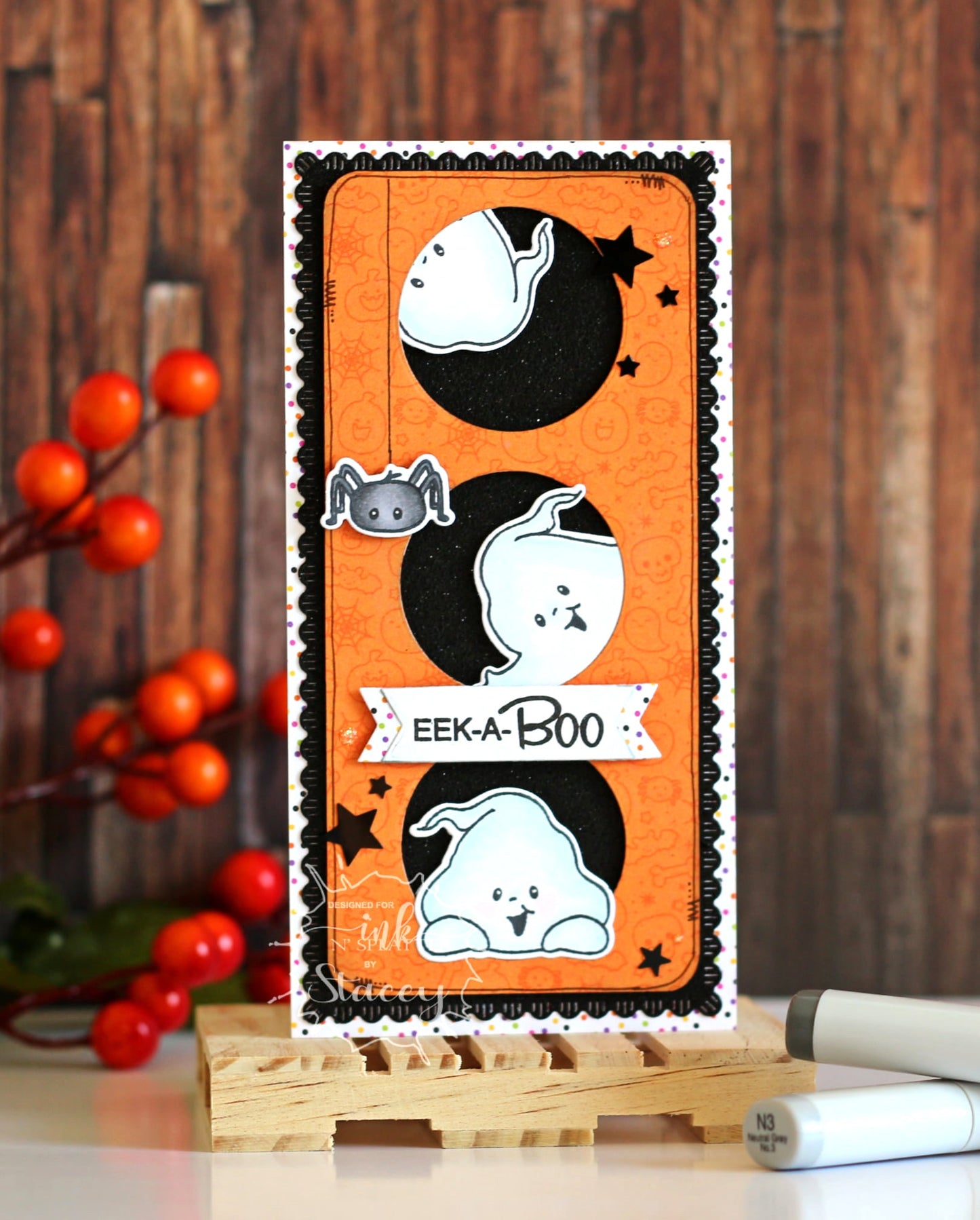 Ghostly Haunts Pairables Stamp Set