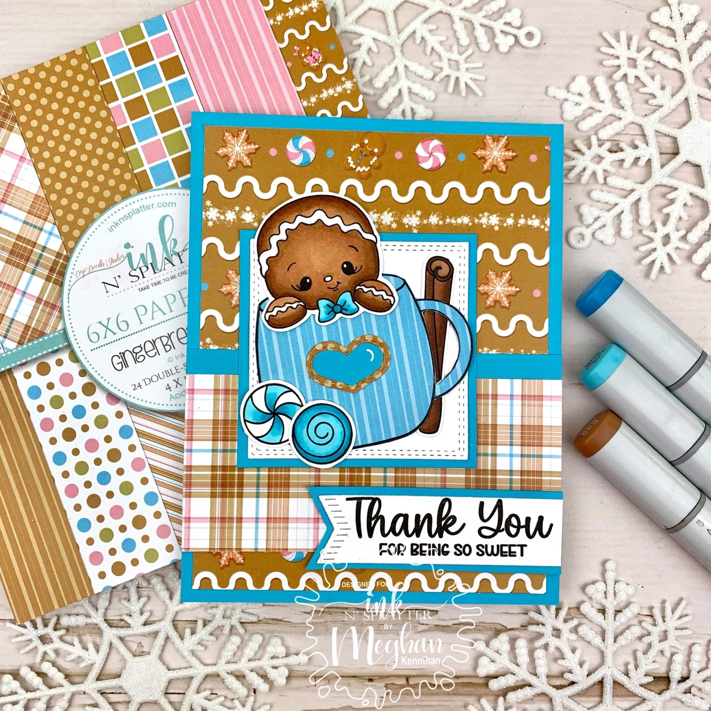 Gingerbread Mug Love Stamp Set