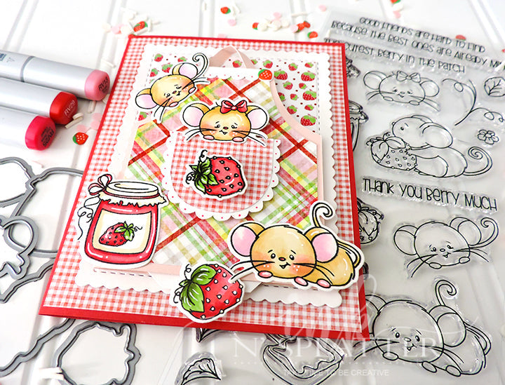 Strawberry Fields Mice Die Set
