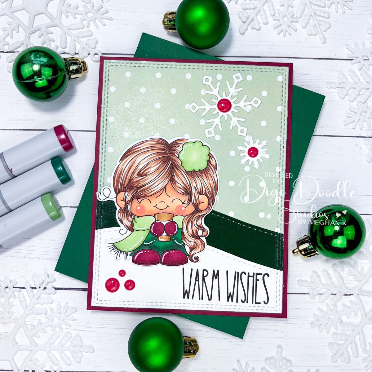 Sophie Mae Christmas Digi Stamp