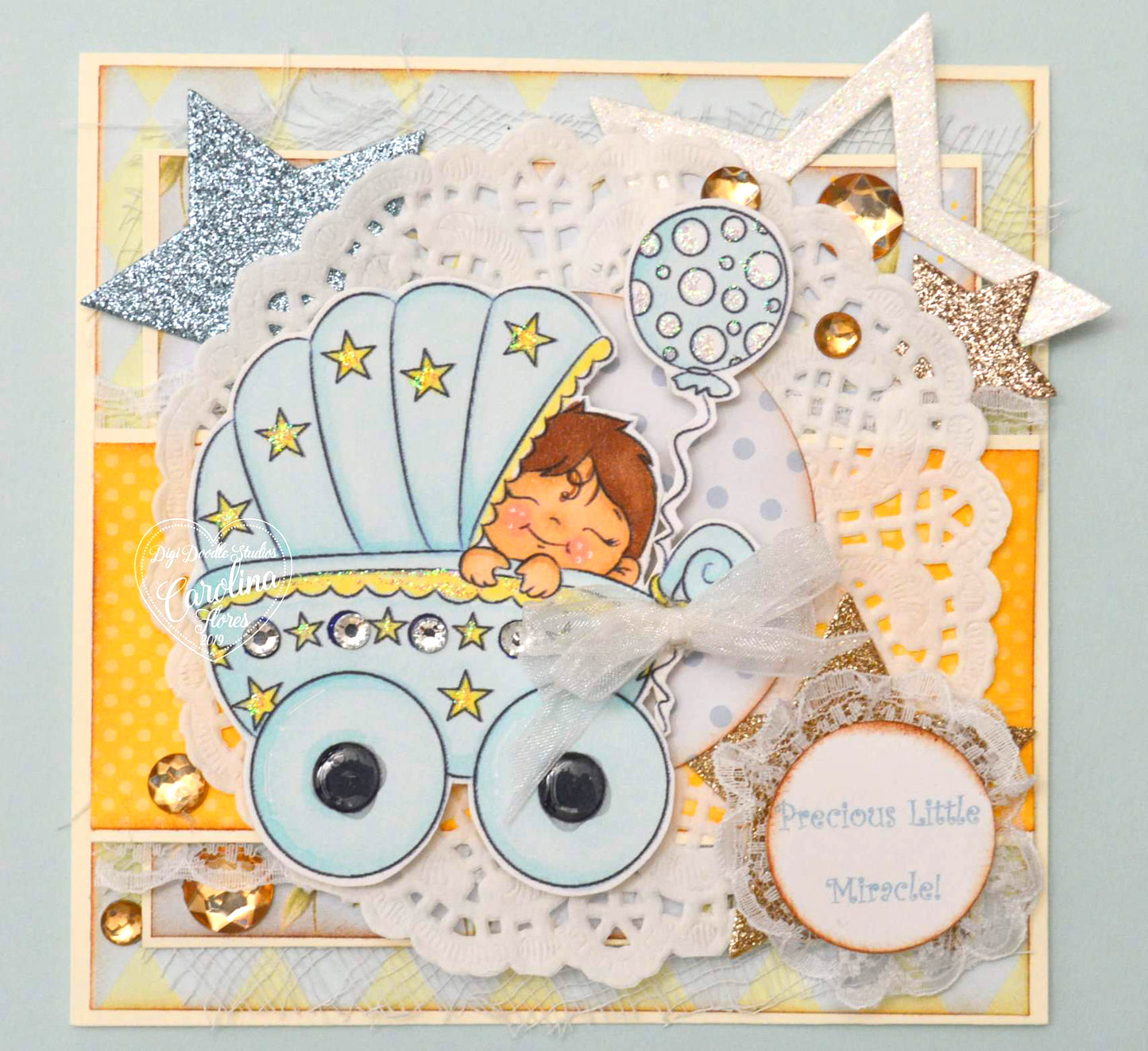 Little Jaydon Stroll Digi Stamp