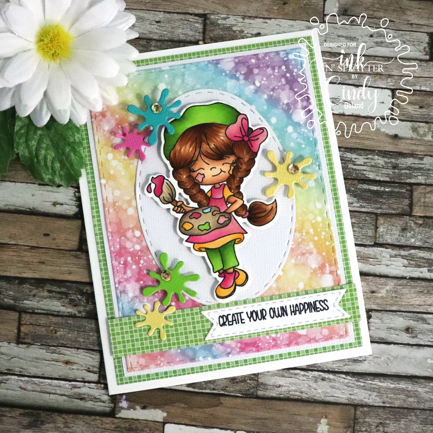 Little Artist Kiki Stamp Set