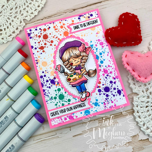 Little Artist Kiki Stamp Set