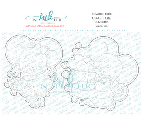 Lovable Mice Die Set