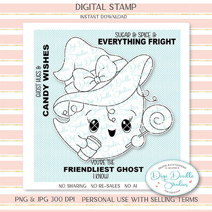Lacey La Boo Digi Stamp
