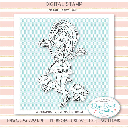 Linda's Confectionery Digi Stamp