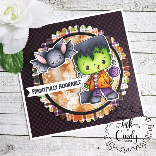 Little Boy Boos Halloween Stamp Set